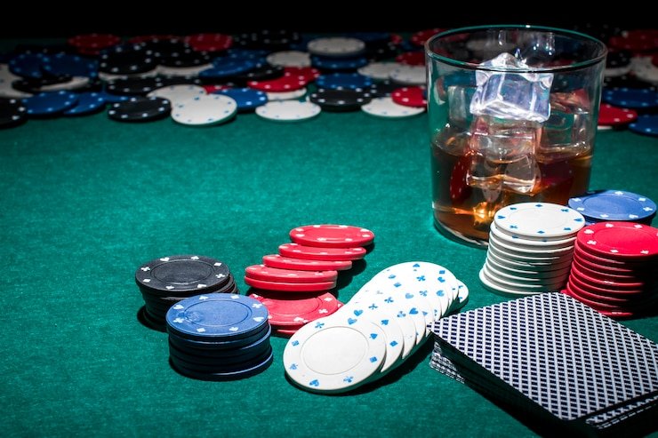 Baccarat card placement and dealer announcement